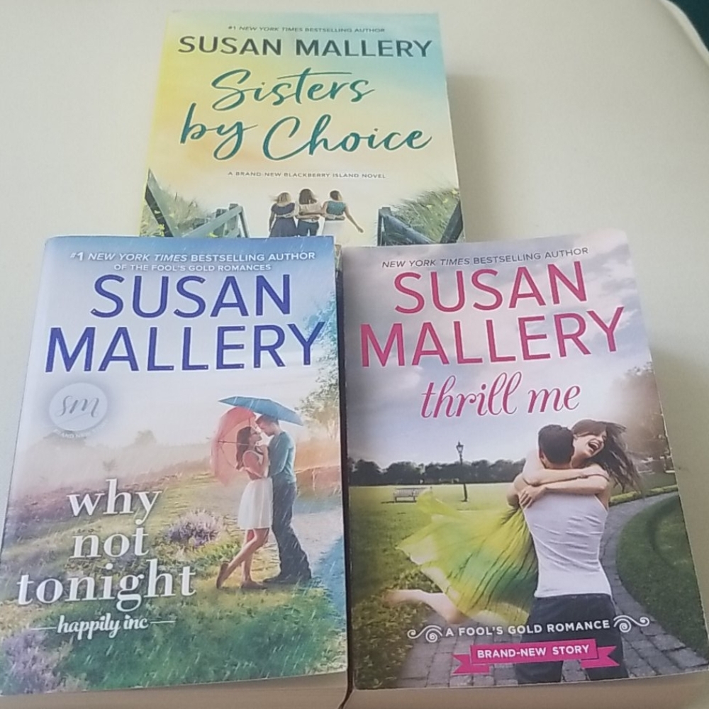 3 Susan Mallery books